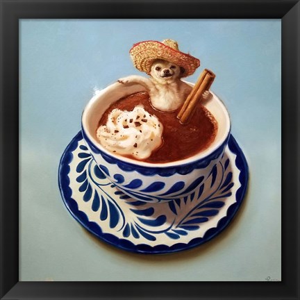 Framed Mexican Hot Chocolate Print