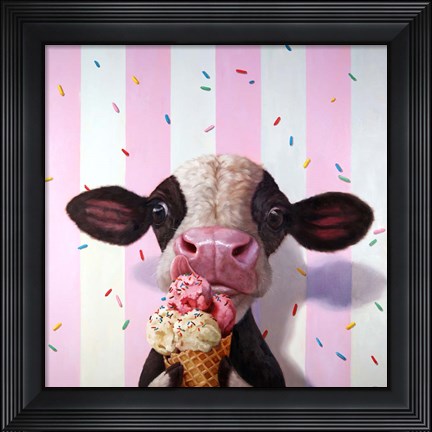 Framed Mooo-Licious Print