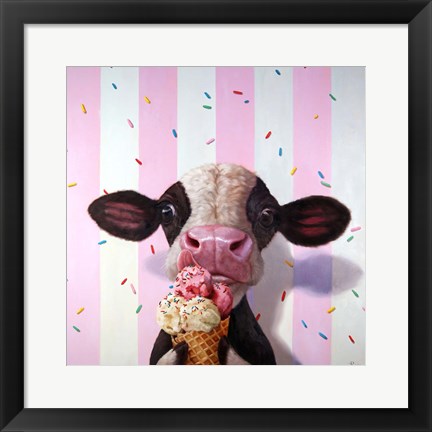 Framed Mooo-Licious Print