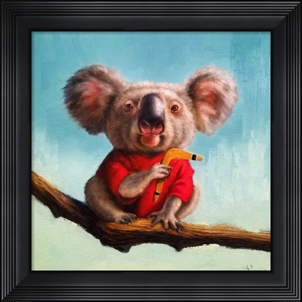 Framed Outback Fun II Print