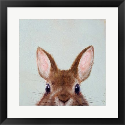 Framed Peek a Boo Print