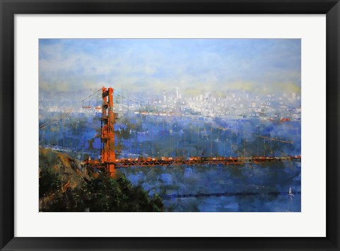 Framed Golden Gate Afternoon Print
