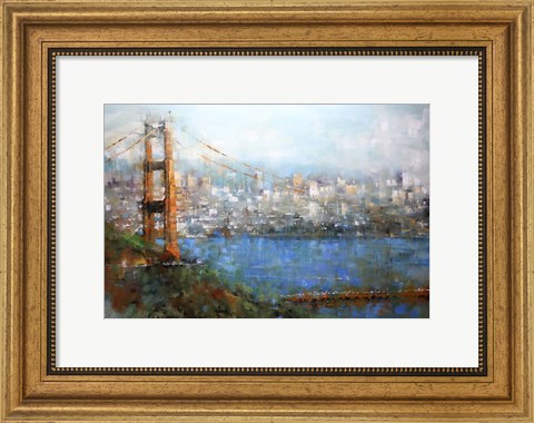 Framed Golden Gate Vista Print