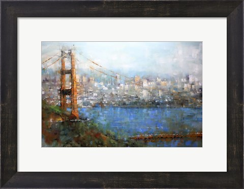 Framed Golden Gate Vista Print
