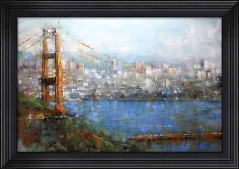 Framed Golden Gate Vista Print