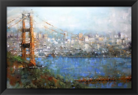 Framed Golden Gate Vista Print