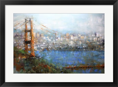 Framed Golden Gate Vista Print