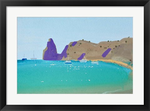 Framed Cape Fiolent Print