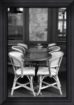 Framed Paris Cafe No. 21 Print