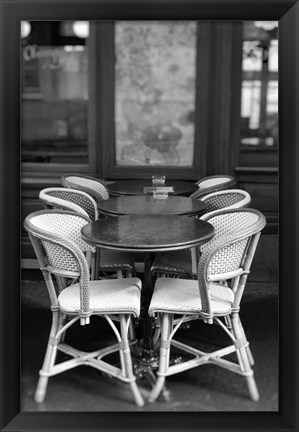 Framed Paris Cafe No. 21 Print