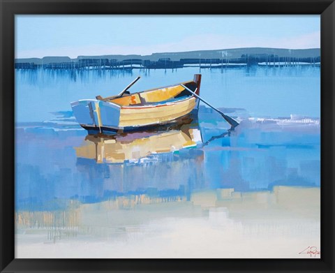 Framed Aspendale Oars Print