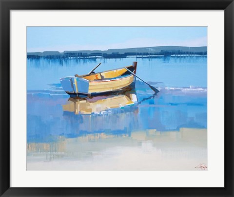 Framed Aspendale Oars Print