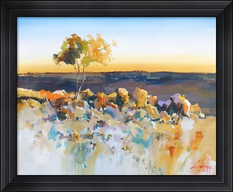 Framed Silverton View Print