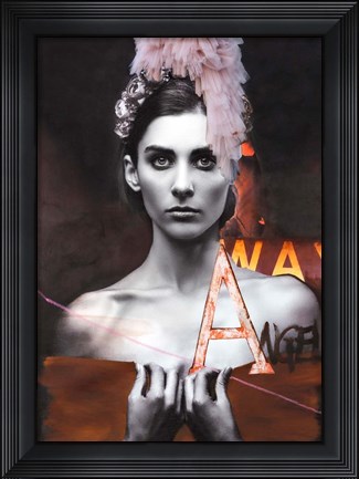 Framed Angel Print