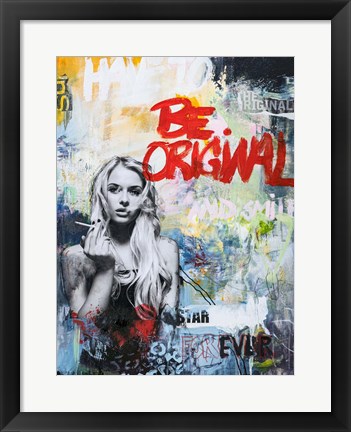 Framed Be Original Print