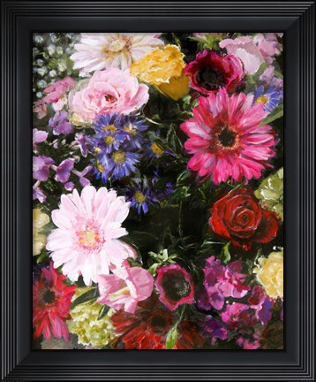 Framed Dark Blossom Print