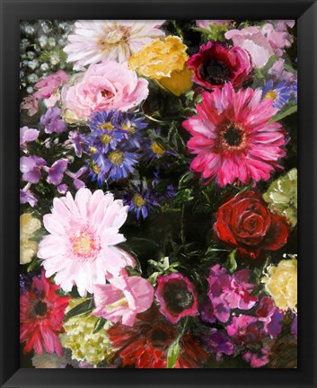 Framed Dark Blossom Print