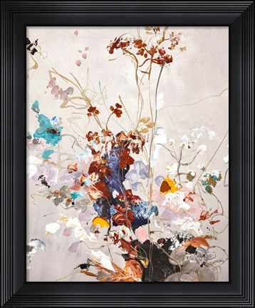 Framed Fall Floral Print