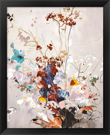 Framed Fall Floral Print