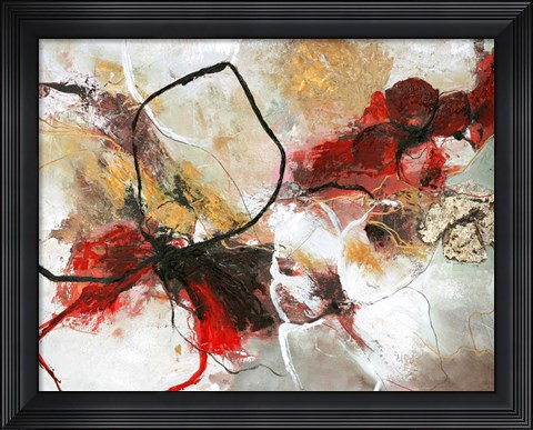 Framed Flower Fall Print