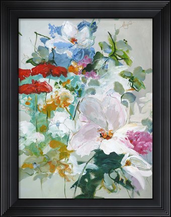 Framed Flower Varity 1 Print