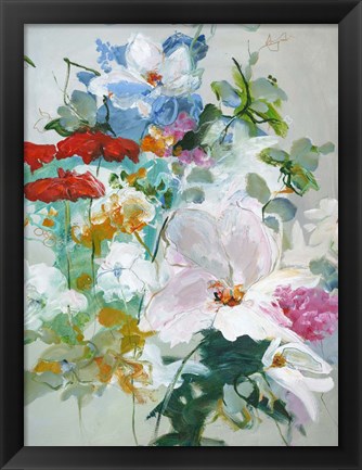 Framed Flower Varity 1 Print