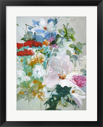 Framed Flower Varity 1 Print