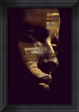Framed Gold Vision Print