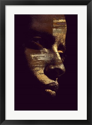 Framed Gold Vision Print