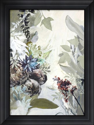 Framed Green Garden Print