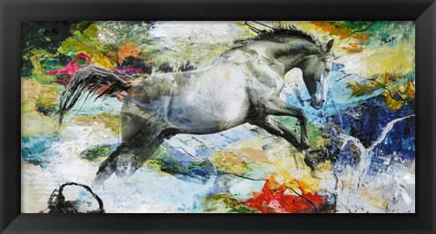 Framed Horse Print