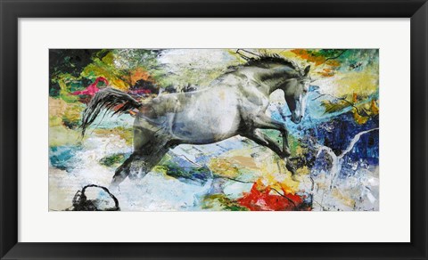 Framed Horse Print