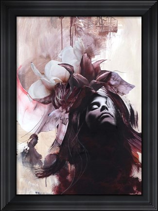 Framed Imperfection Red Print