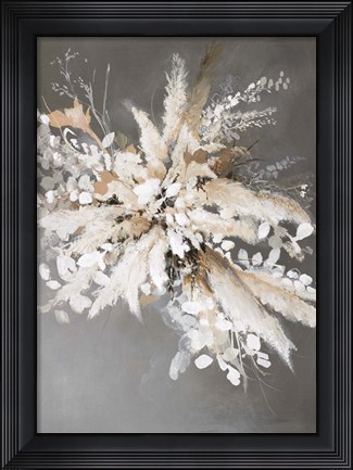 Framed Light Leaves 1 Print