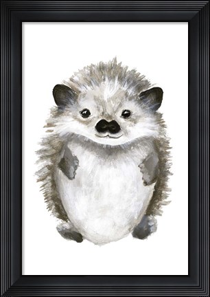 Framed Little Hedgehog Print