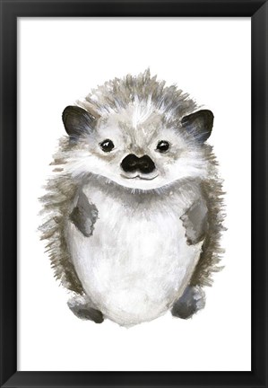 Framed Little Hedgehog Print