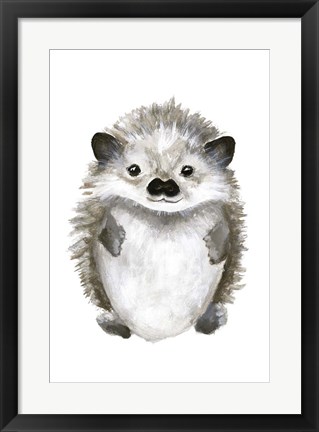 Framed Little Hedgehog Print