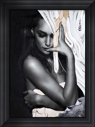 Framed Paper Look 1 Print