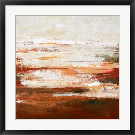 Framed Red Limit Print