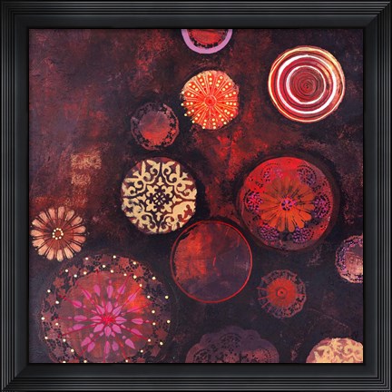 Framed Rouge Print
