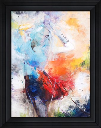 Framed She Dances Print