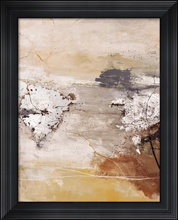 Framed Silver Space Print