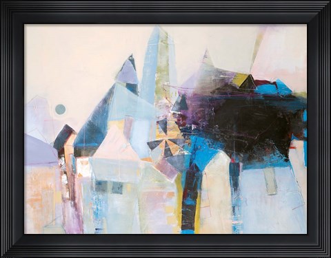 Framed Spinning Mill 1 Print