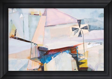 Framed Spinning Mill 2 Print