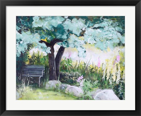 Framed Spring Field Print