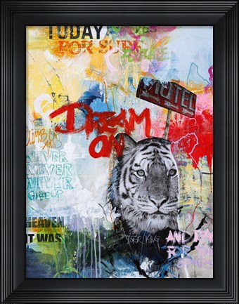 Framed Tiger King Print