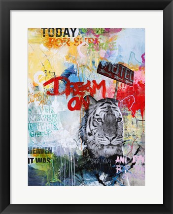 Framed Tiger King Print