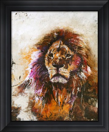 Framed Tiger Vision Print