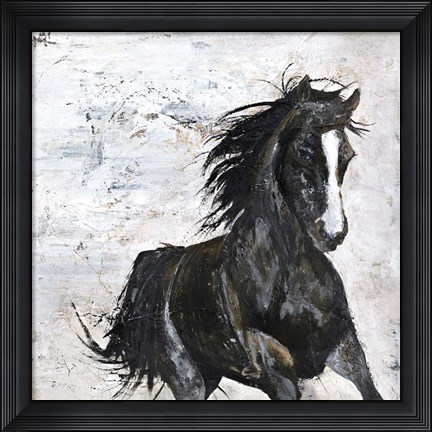 Framed Wild Horse 1 Print