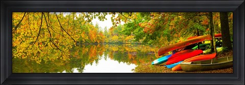 Framed Autumn Fleet Print